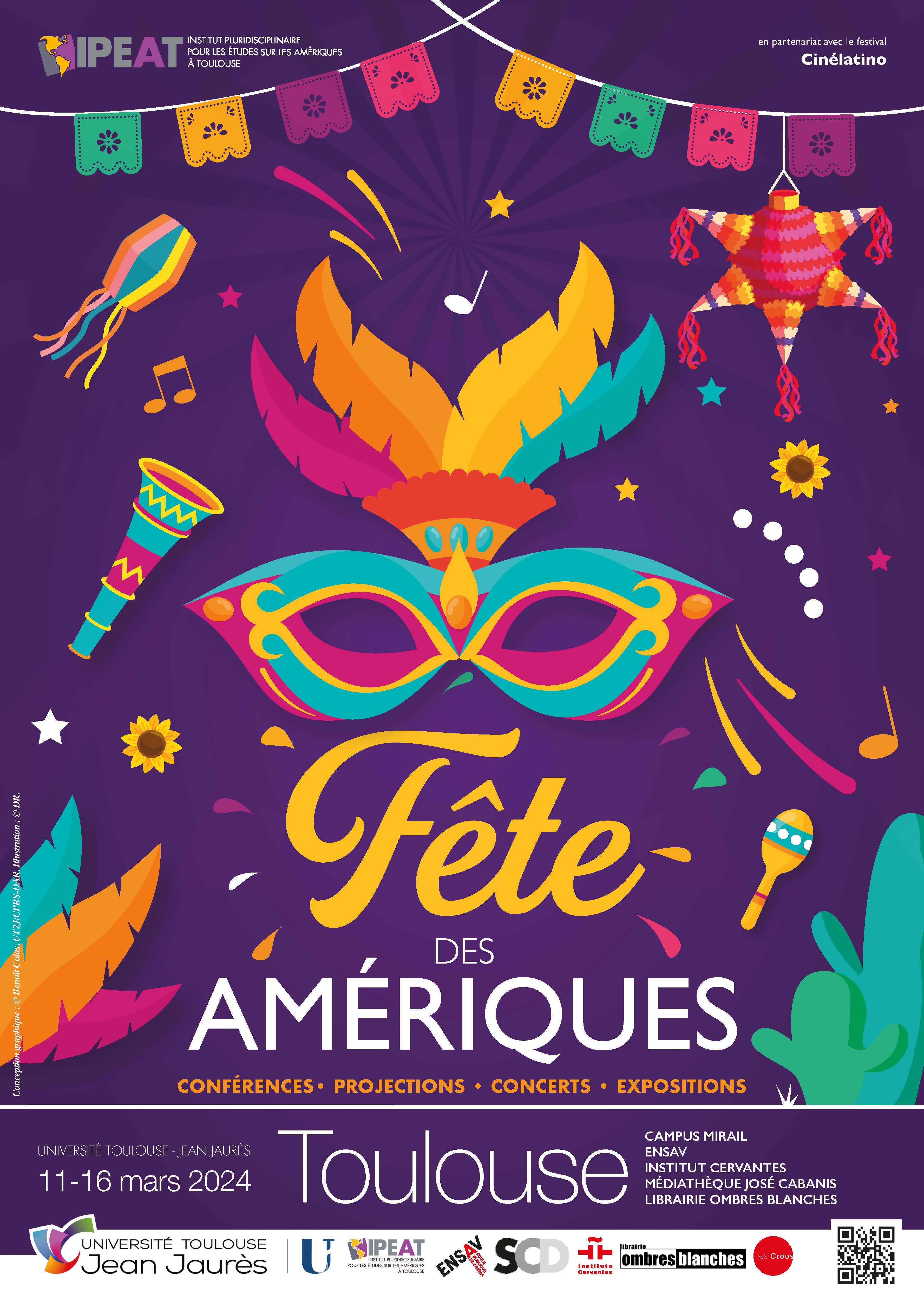 Affiche 2024 Fête des Amériques